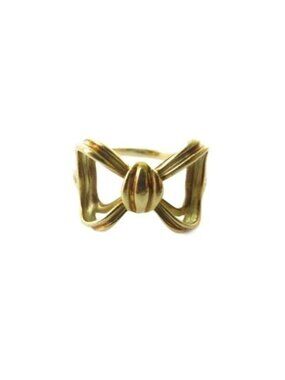 Tiffany & Co 18k Yellow Gold Ribbon Ring